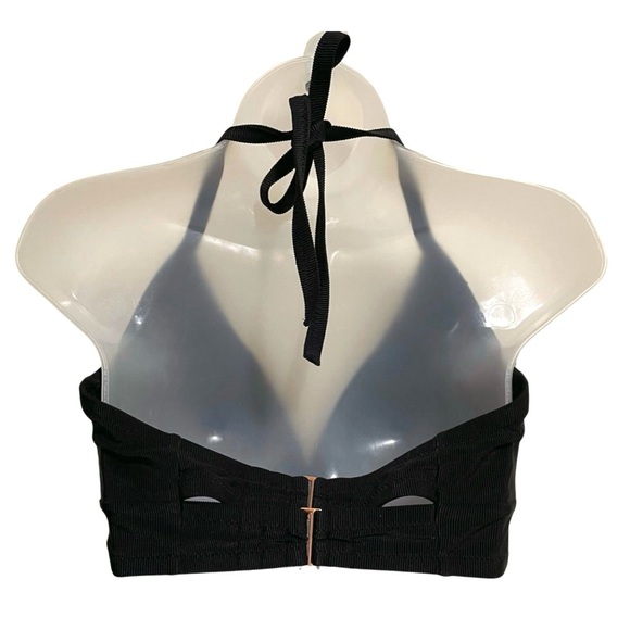 Shade and Shore Ribbed Twist Wrap-Front Bikini Top - Picture 7 of 11